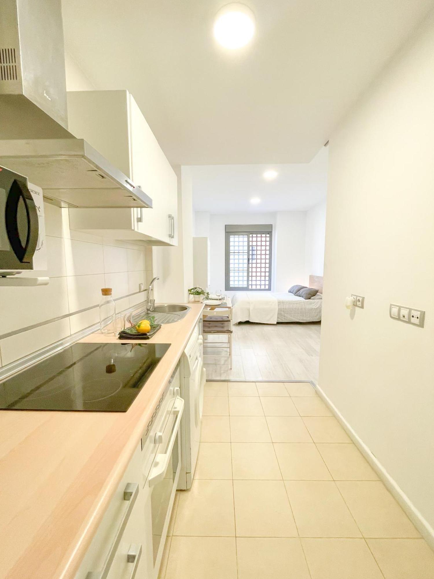 Estudio En Malaga Centro Buitenkant foto